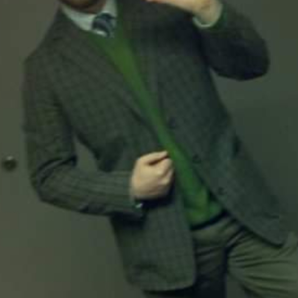 Martin + Osa plaid check blazer